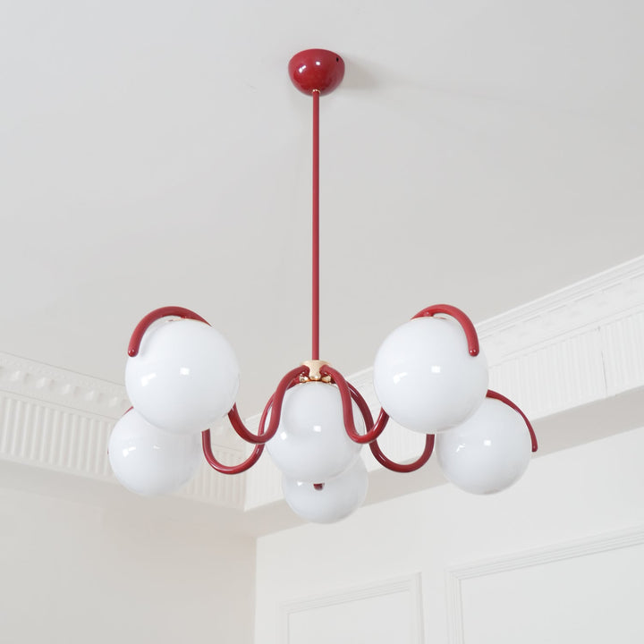 Aria Lampadario Lineare Curvo