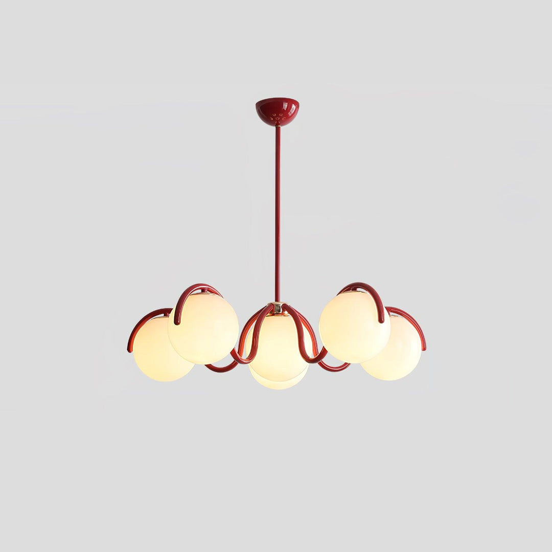 Aria Lampadario Lineare Curvo