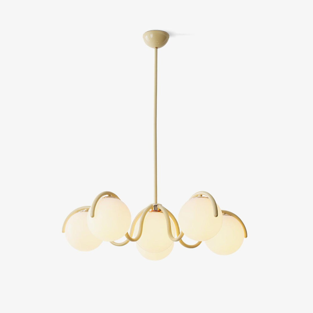 Aria Lampadario Lineare Curvo