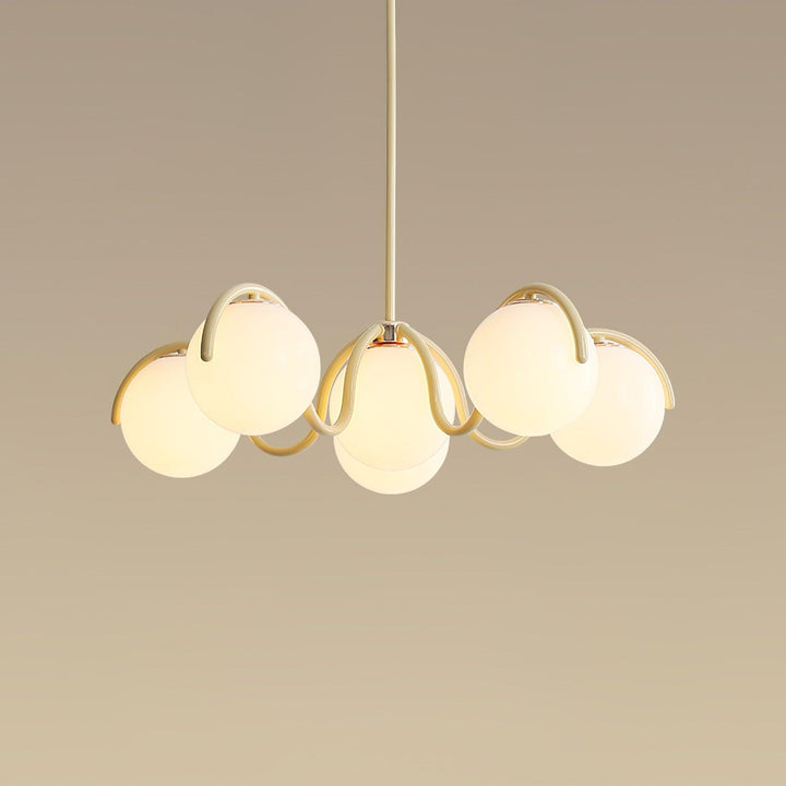 Aria Lampadario Lineare Curvo