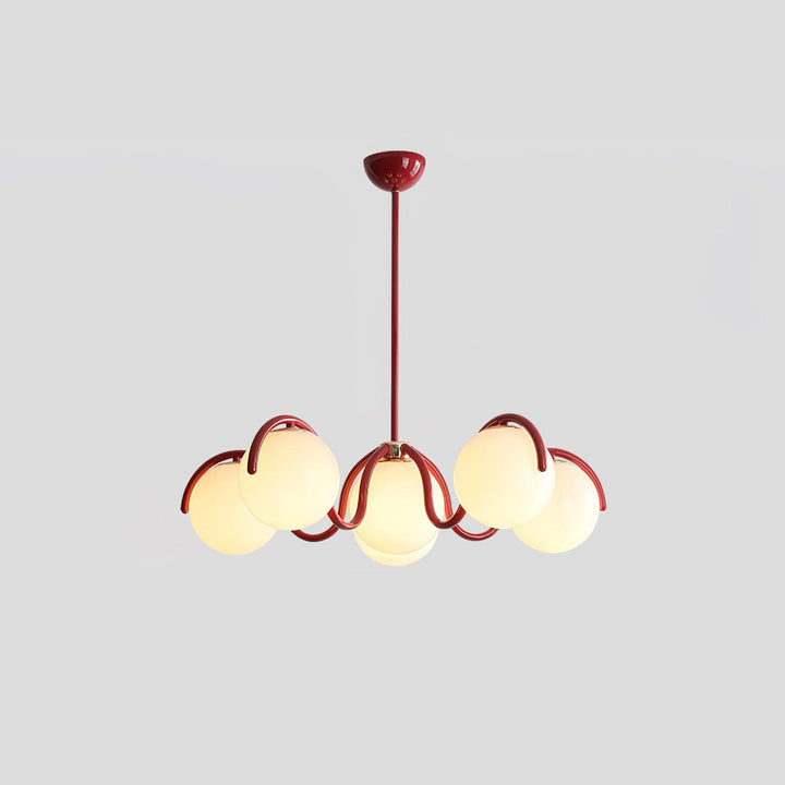 Aria Lampadario Lineare Curvo