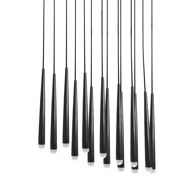 Lampadario con Paralume in Cristallo e ottone Lucido minimalista