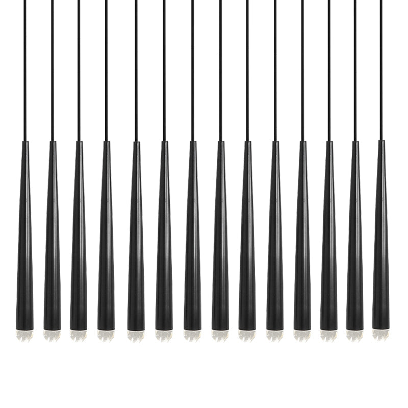 Lampadario con Paralume in Cristallo e ottone Lucido minimalista