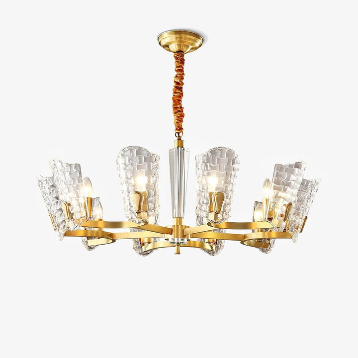 Radiant lampadario in ottone lusso
