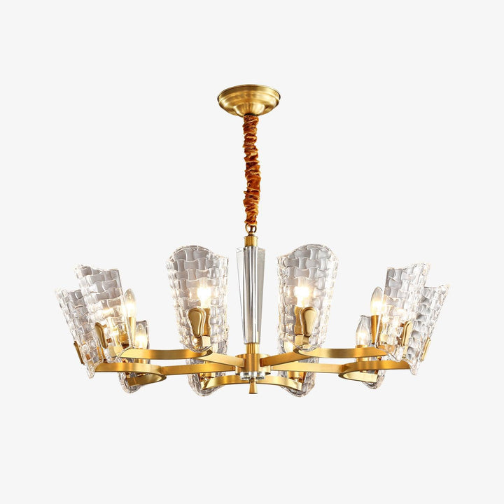 Radiant lampadario in ottone lusso