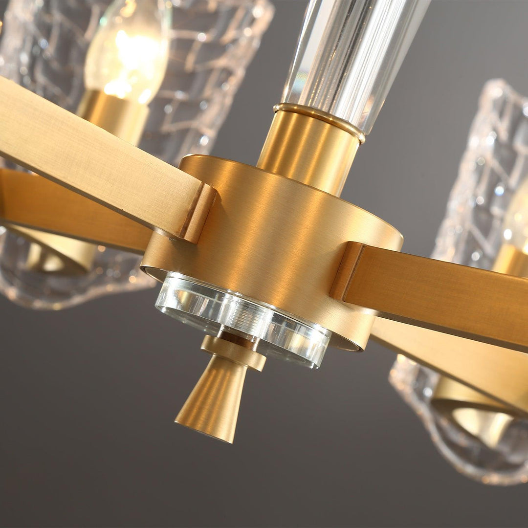 Radiant lampadario in ottone lusso