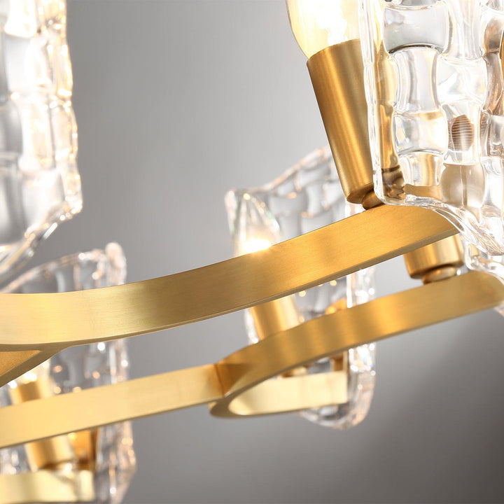 Radiant lampadario in ottone lusso