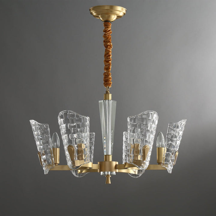 Radiant lampadario in ottone lusso