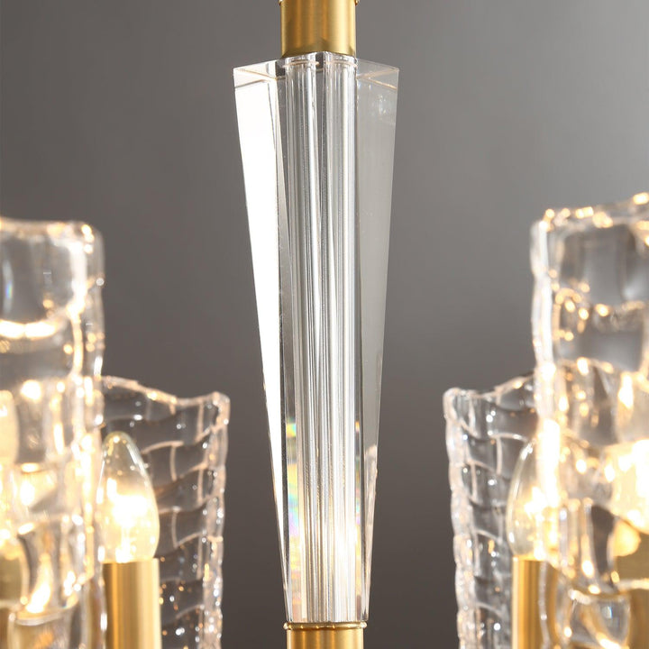 Radiant lampadario in ottone lusso
