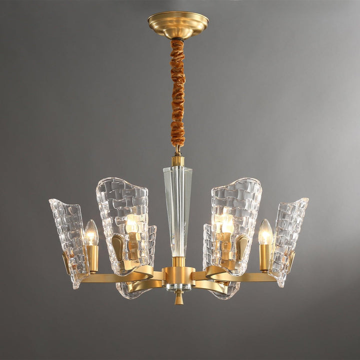 Radiant lampadario in ottone lusso