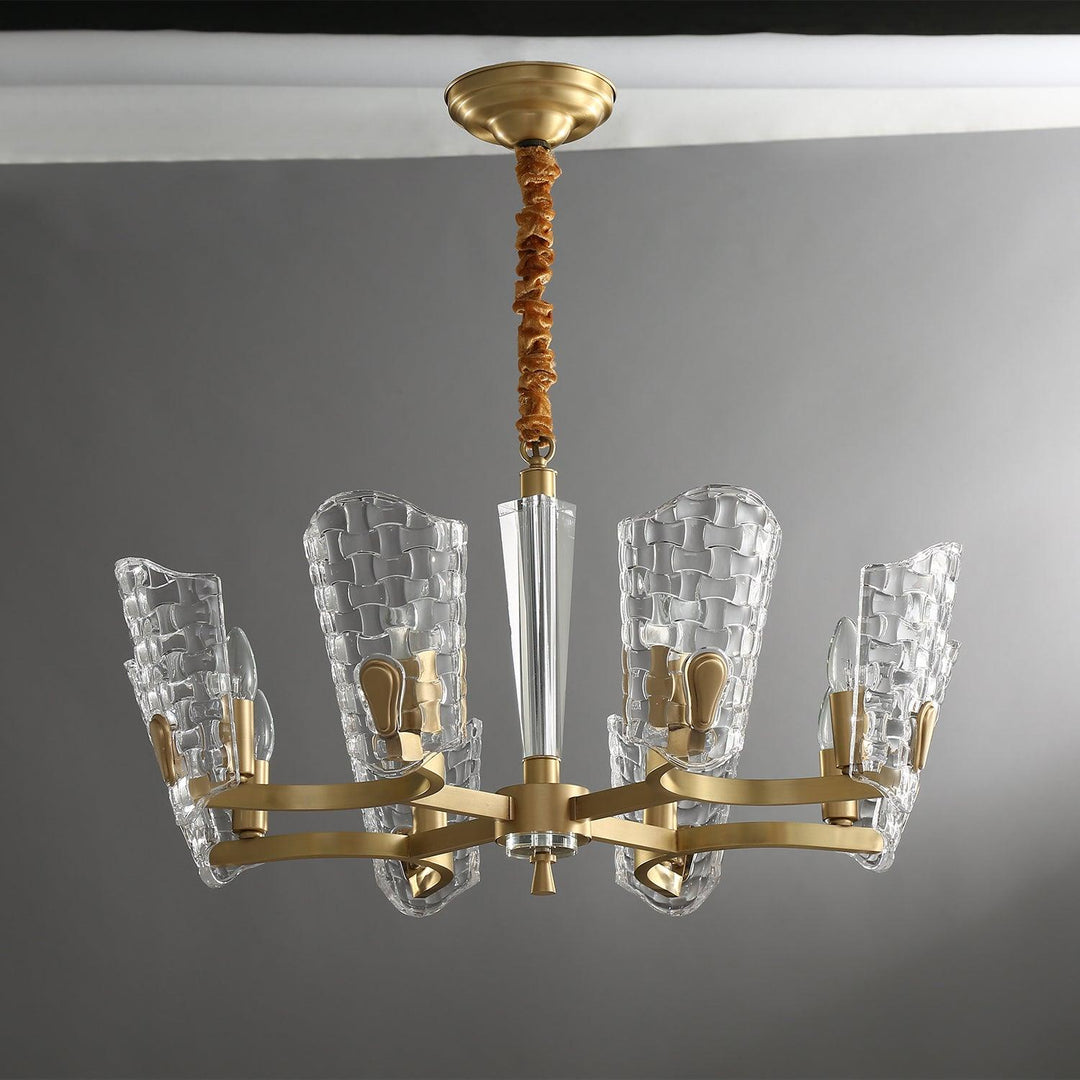 Radiant lampadario in ottone lusso