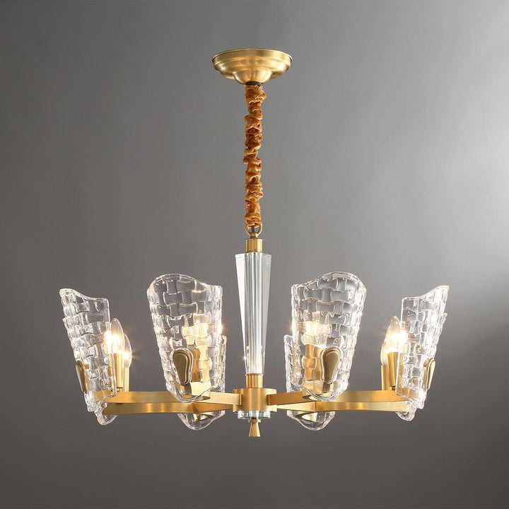 Radiant lampadario in ottone lusso