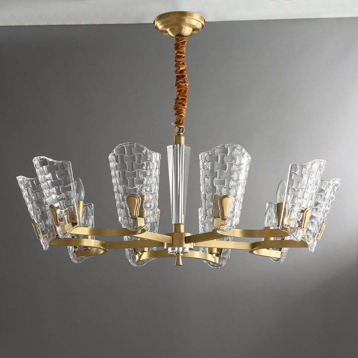 Radiant lampadario in ottone lusso