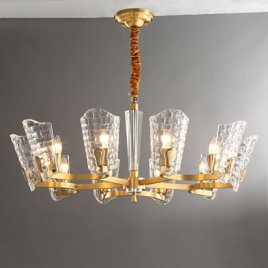 Radiant lampadario in ottone lusso
