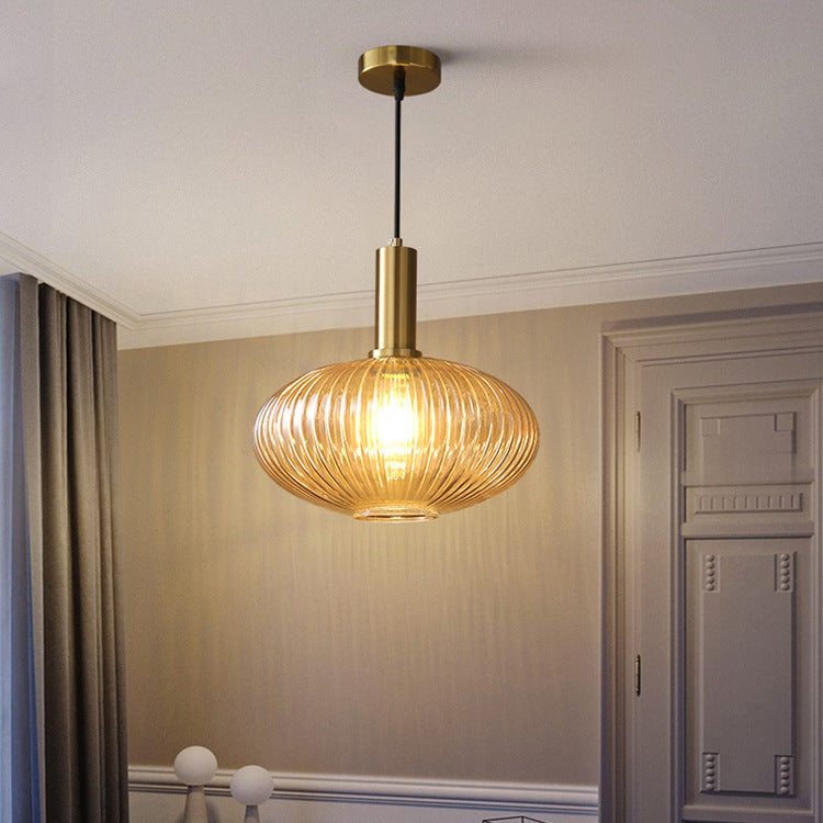 Valentina Retro Vetro Lampade a Sospensione Soggiorno Studio