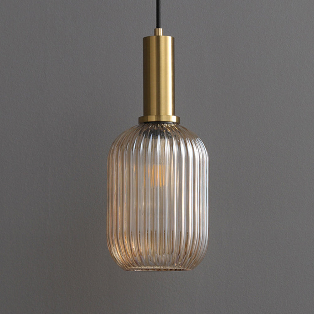 Valentina Retro Vetro Lampade a Sospensione Soggiorno Studio