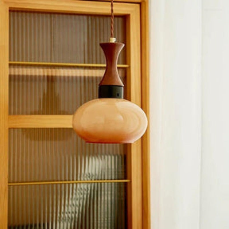 Arisha Vintage LED Vetro Lampade a Sospensione Camera da Letto
