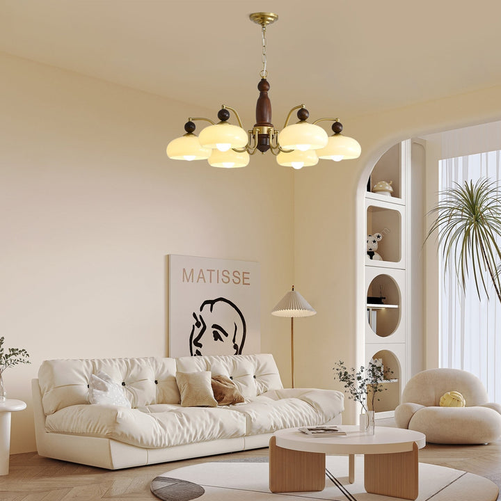 Avenoissa lampadario Revival Crown Rustico
