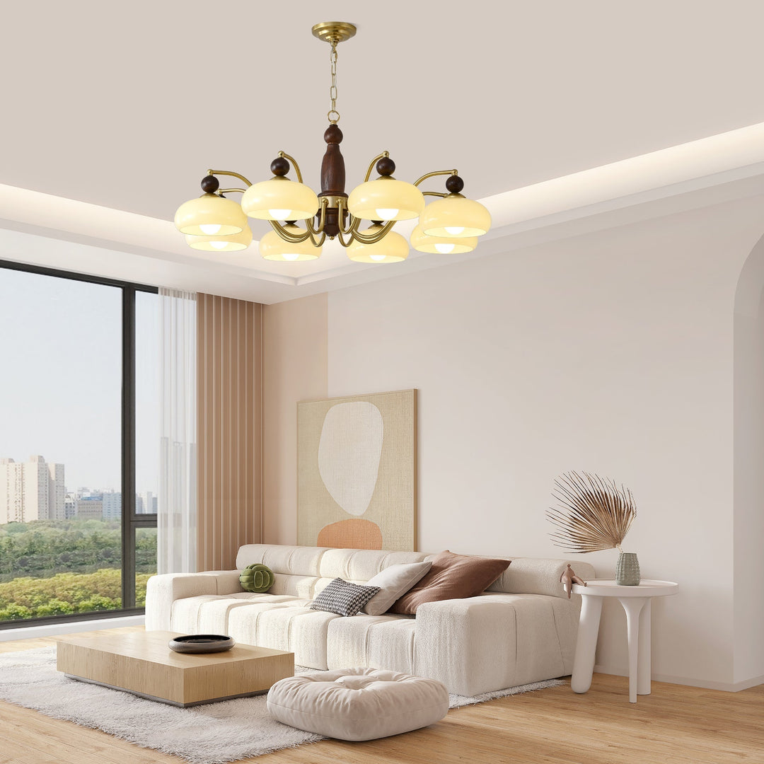 Avenoissa lampadario Revival Crown Rustico