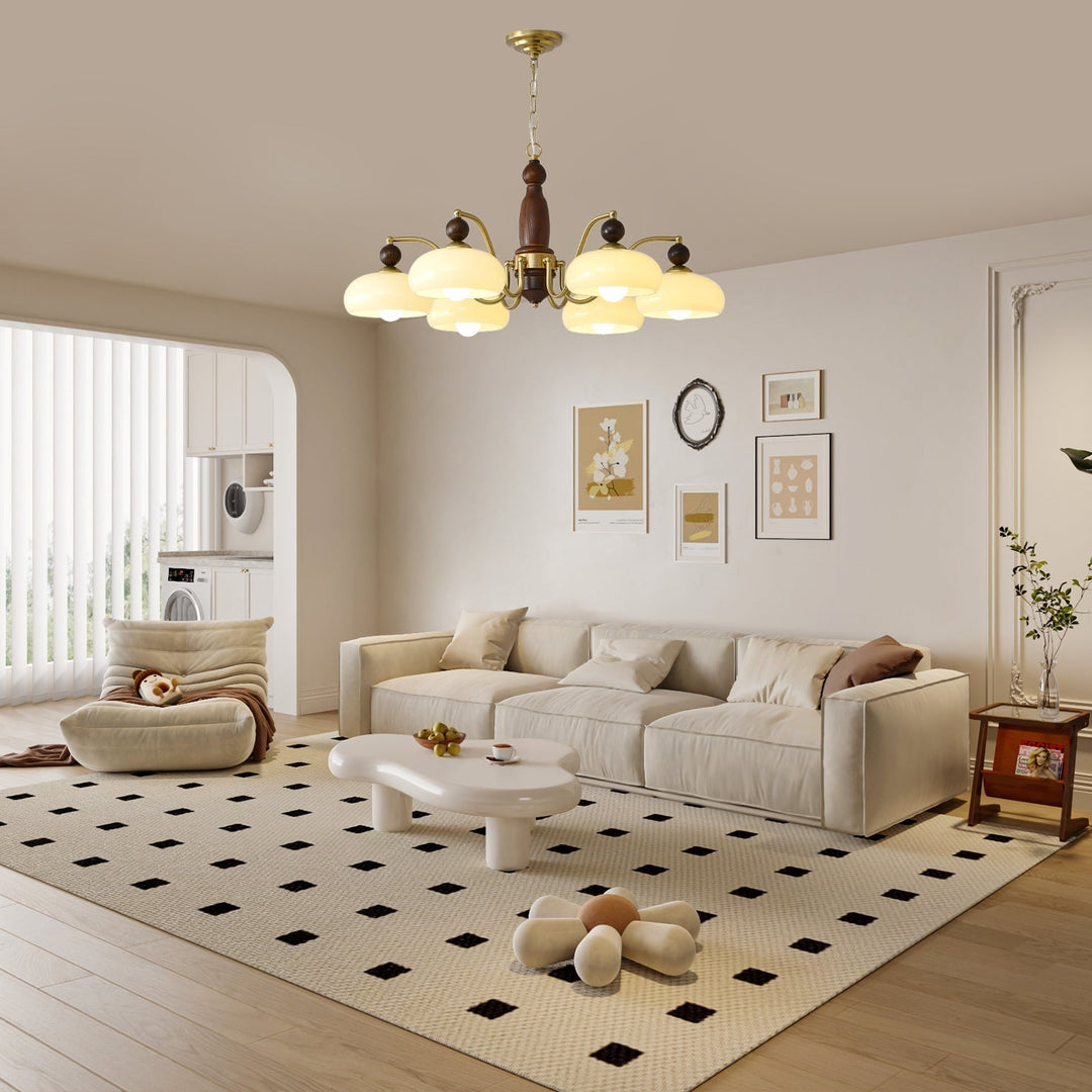 Avenoissa lampadario Revival Crown Rustico