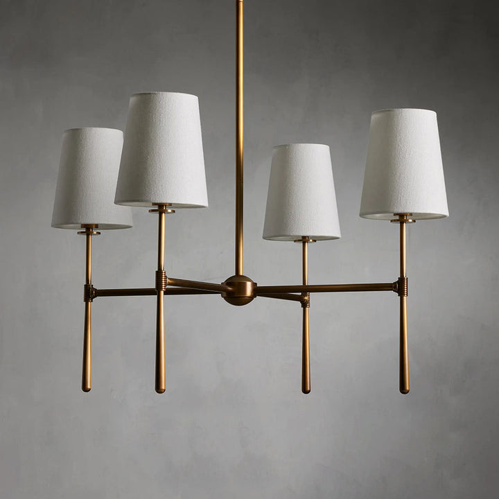 Silva Lampadario a 4/6 Luci Stile Metà Secolo