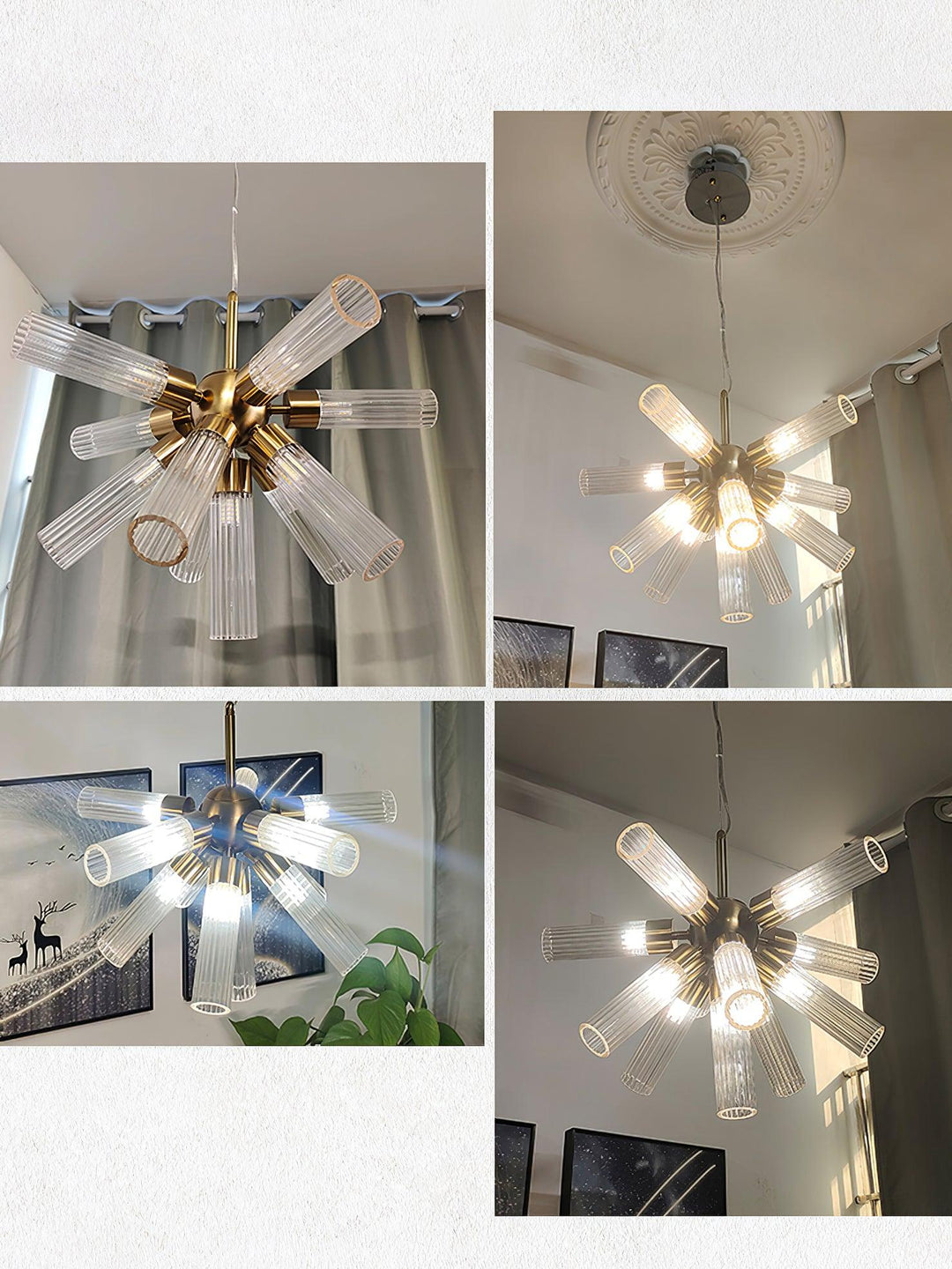 Ringold lampadario Postmodern Luxury Sputnik