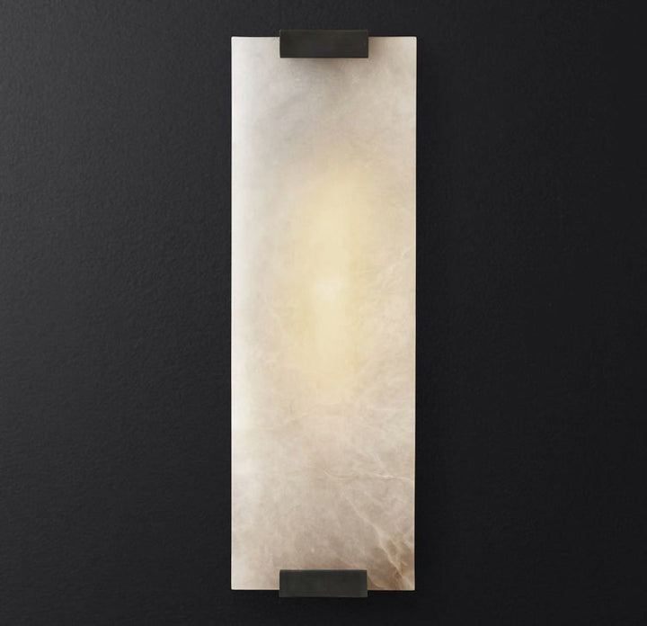 Velen lampada da parete alabastro Pannello luce Retroilluminata
