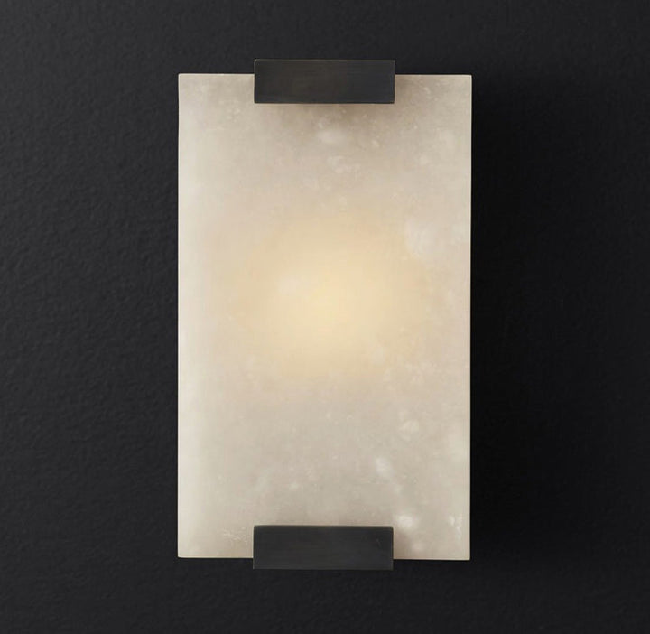 Velen lampada da parete alabastro Pannello luce Retroilluminata