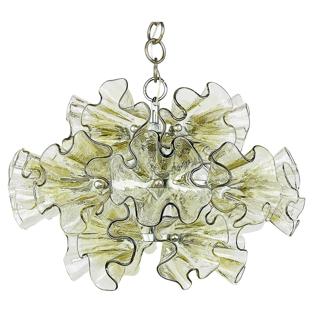 Celaira Petal vetro lampadario floreale