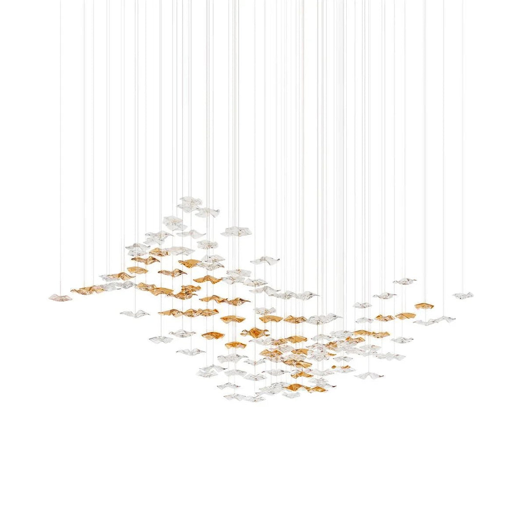 Nephele Crystal Leaf lampadario