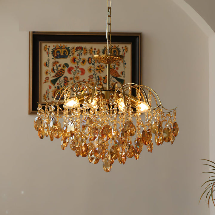 Aurelith lampadario in Cristallo