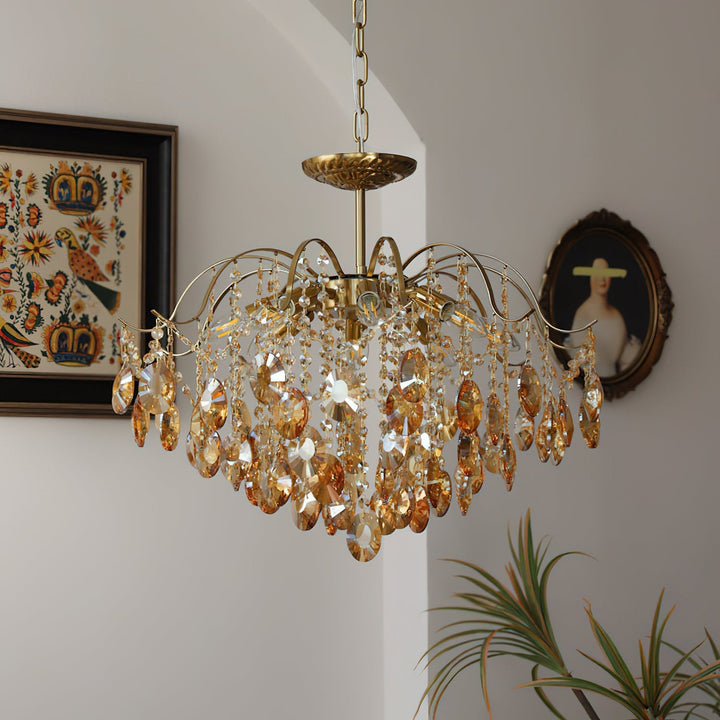 Aurelith lampadario in Cristallo