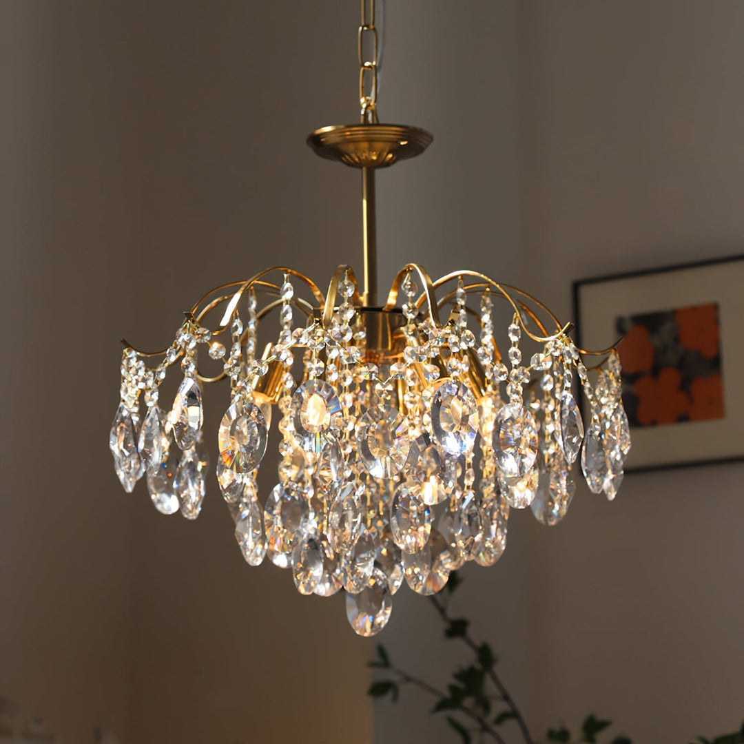 Aurelith lampadario in Cristallo
