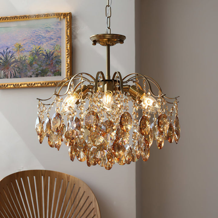 Aurelith lampadario in Cristallo
