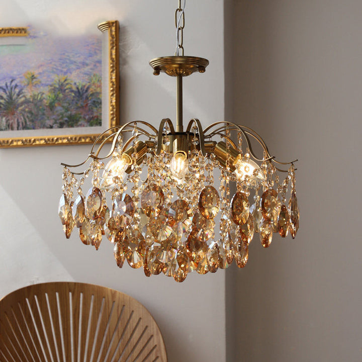 Aurelith lampadario in Cristallo