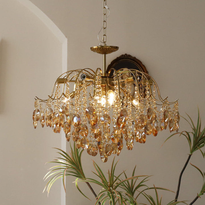 Aurelith lampadario in Cristallo