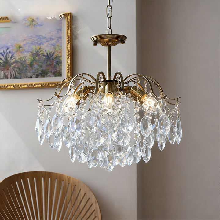 Aurelith lampadario in Cristallo