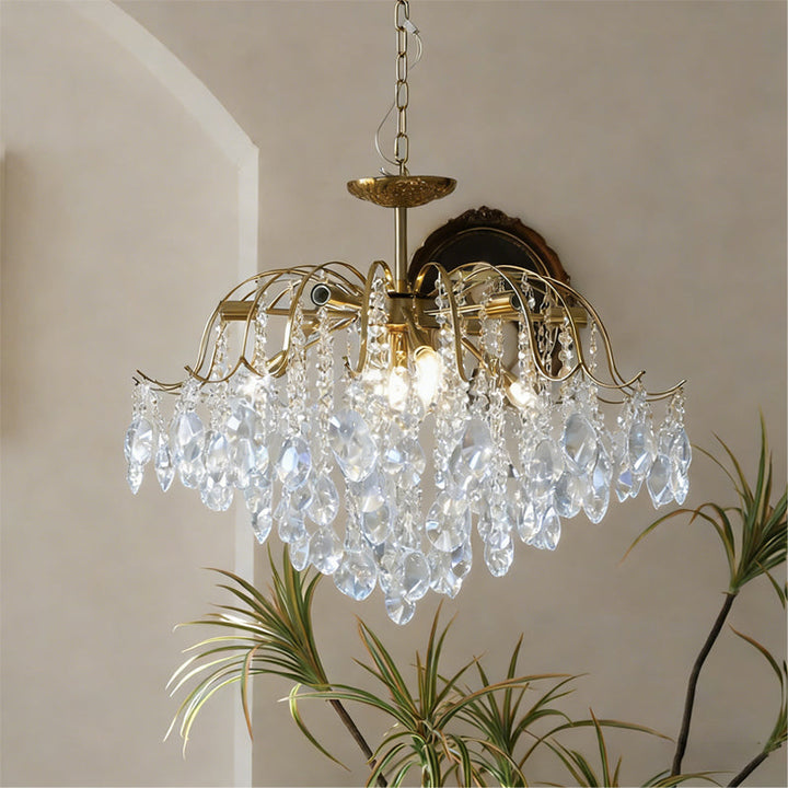 Aurelith lampadario in Cristallo