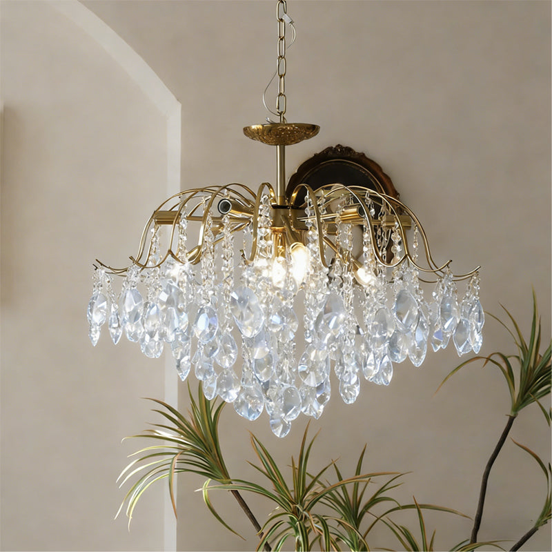 Aurelith lampadario in Cristallo