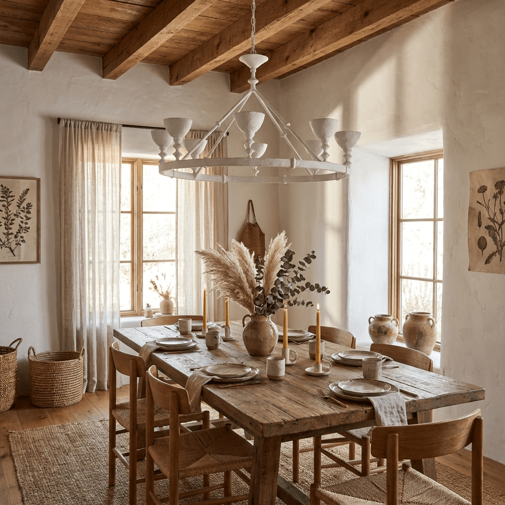 Lampadario Chalice in gesso con struttura scultorea