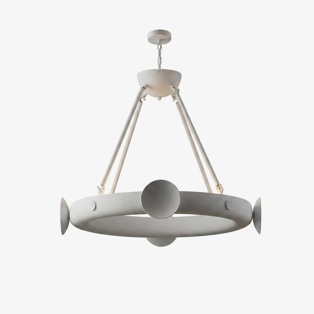 Sorisira lampadario in gesso della Serie gesso