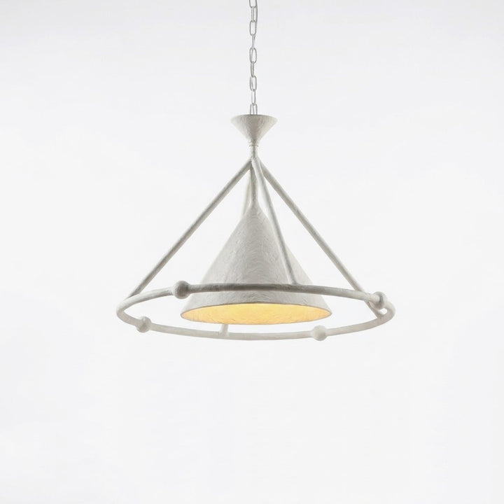 Sorisira lampadario in gesso della Serie gesso