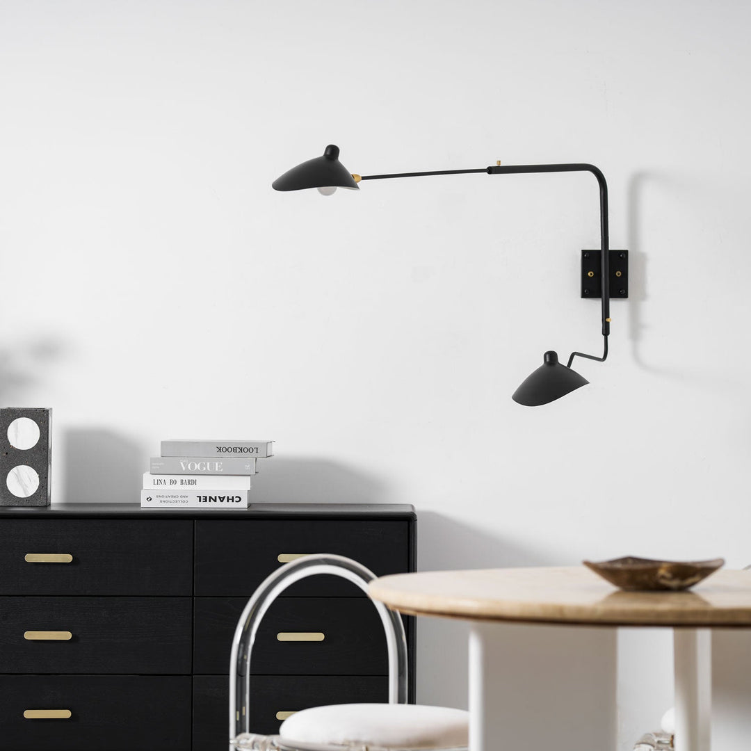 Serge Mouille Wall Sconce - Blowlighting