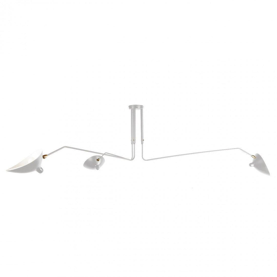 Arisha Lampada da Soffitto Industriale a Tre Bracci