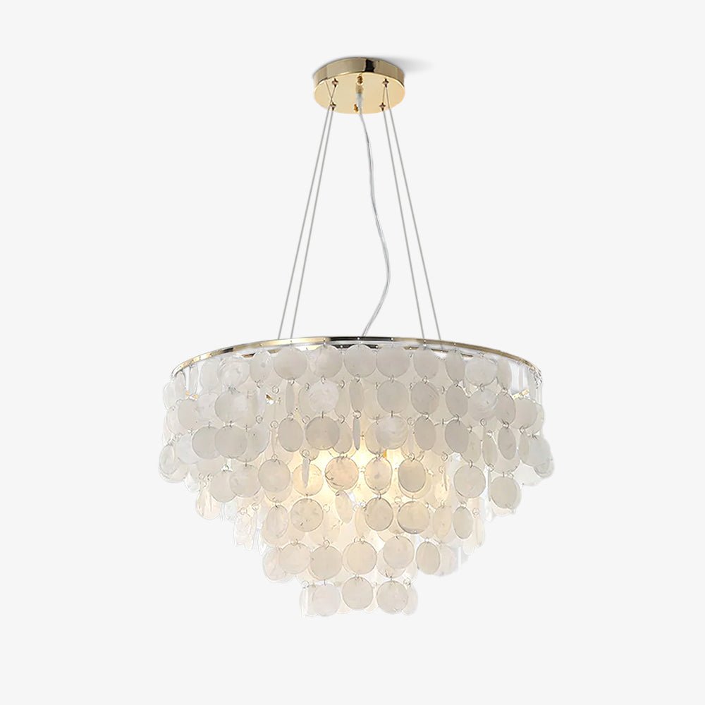 Esileth lampadario Guscio Postmoderno lusso con Sonagli a Vento