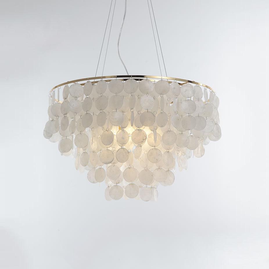 Esileth lampadario Guscio Postmoderno lusso con Sonagli a Vento