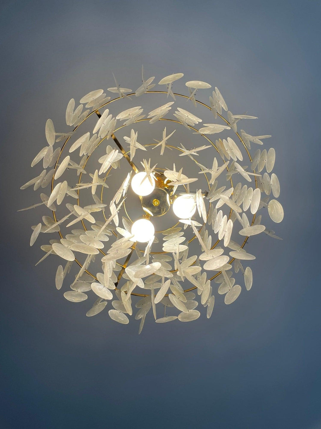 Esileth lampadario Guscio Postmoderno lusso con Sonagli a Vento
