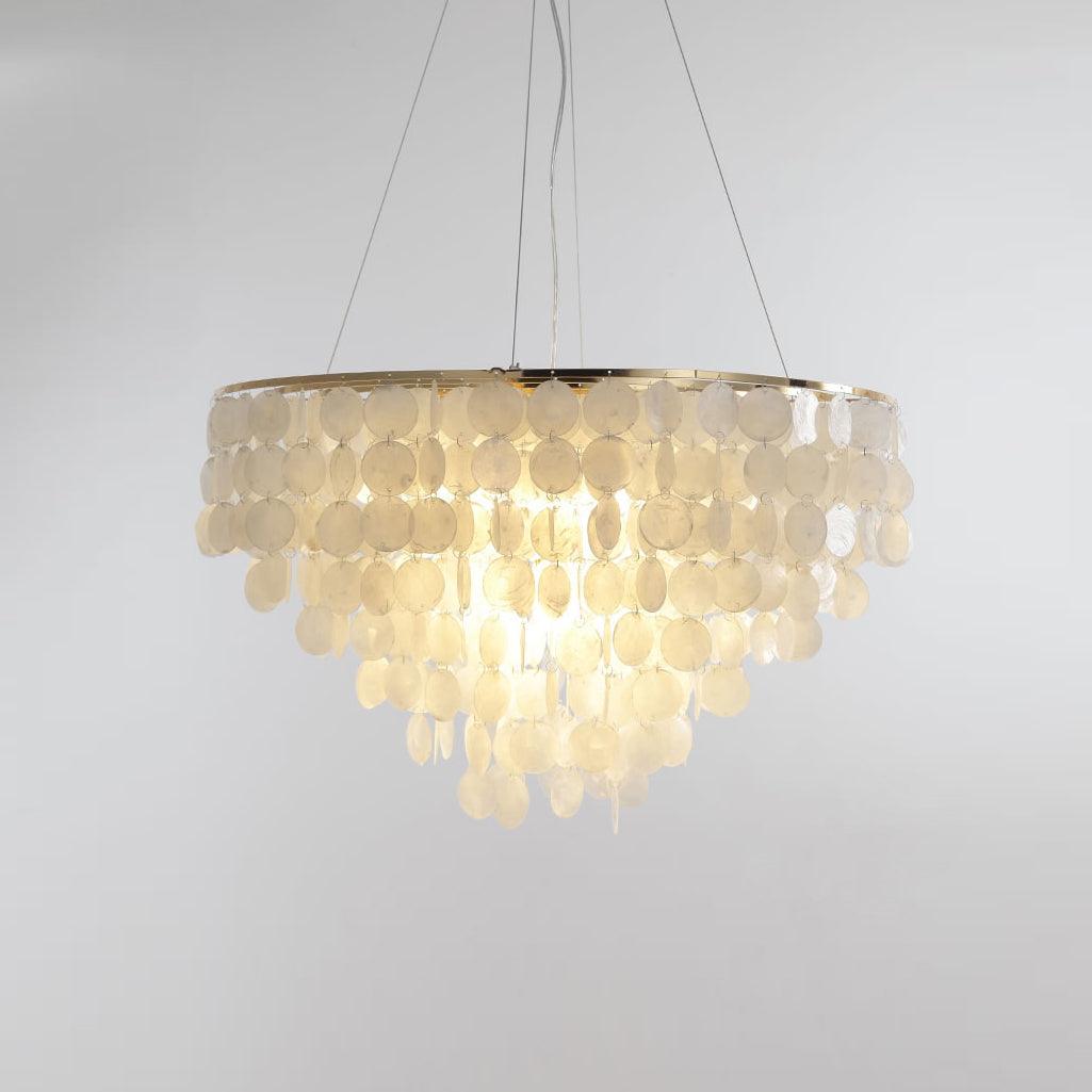 Esileth lampadario Guscio Postmoderno lusso con Sonagli a Vento