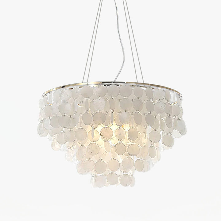 Esileth lampadario Guscio Postmoderno lusso con Sonagli a Vento