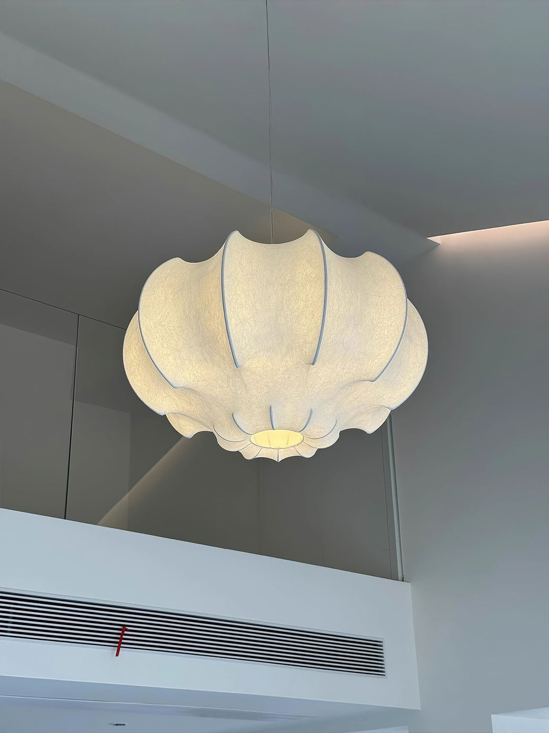 Vaelorin lampada a sospensione Sableth Silken Lotus in Seta